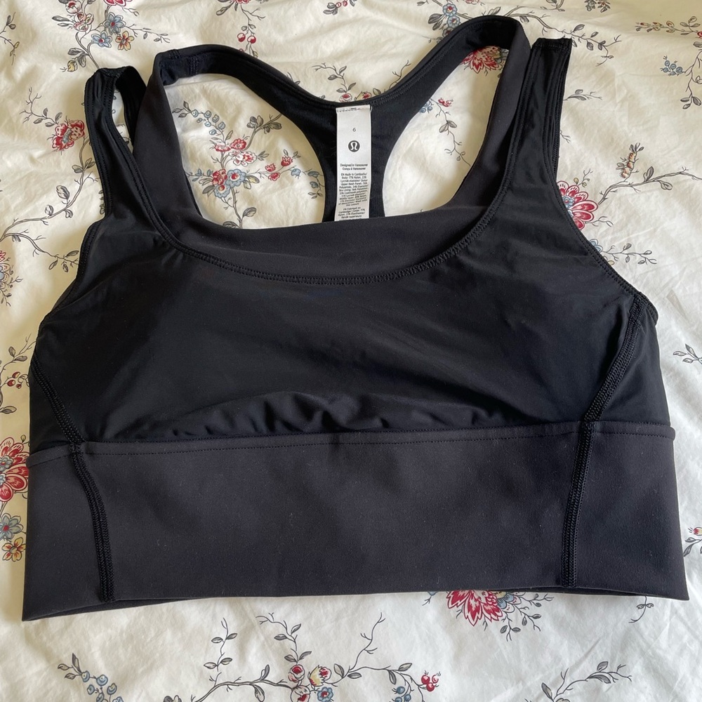 Lululemon Black Sports Bra